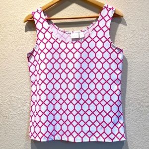 Chico’s- Sleeveless Blouse (1) EUC